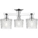 Arcadia Niagara 3 Light 24 inch Polished Chrome Semi-Flush Mount Ceiling Light