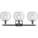 Ballston Athens LED 26 inch Polished Chrome Bath Vanity Light Wall Light in Seedy Glass, Ballston