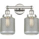 Stanton 2 Light 15 inch Polished Nickel Bath Vanity Light Wall Light
