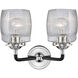 Nouveau Colton LED 14 inch Black Polished Nickel Bath Vanity Light Wall Light, Nouveau