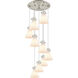 Newton Cone 9 Light 22.13 inch Pendant