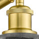 Ballston Belfast 1 Light 6 inch Satin Gold Sconce Wall Light