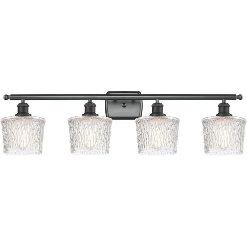 Ballston Niagra LED 36 inch Matte Black Bath Vanity Light Wall Light, Ballston