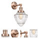 Franklin Restoration Bullet LED 7 inch Antique Copper Sconce Wall Light