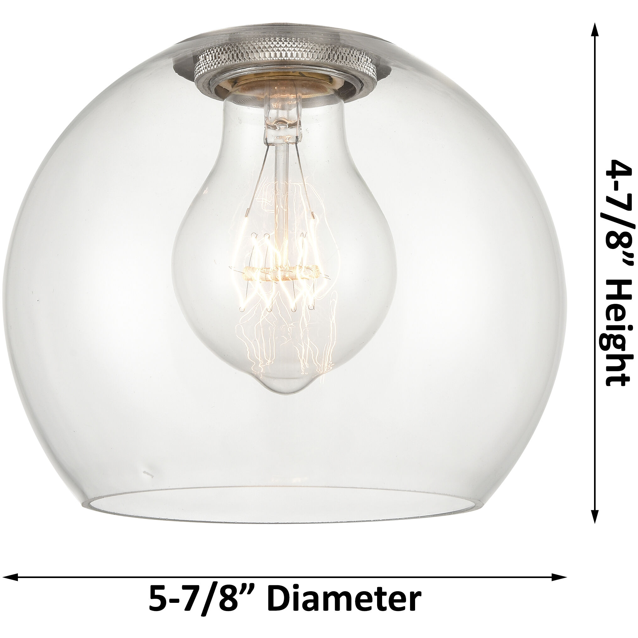 Crown Point 3 Light 20 inch Brushed Brass Pendant Ceiling Light in Clear Glass