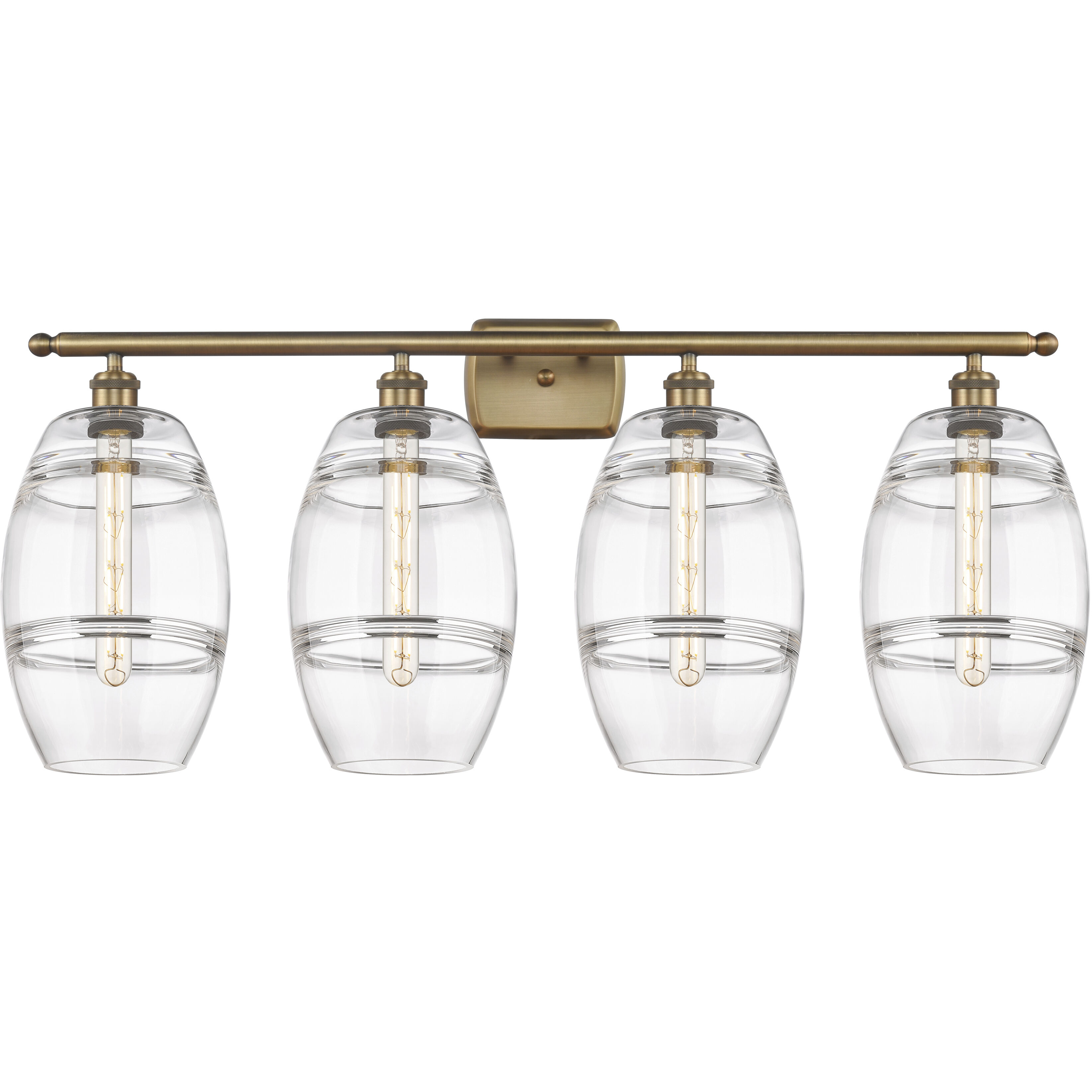 Ballston Vaz 4 Light 38 inch Brushed Brass Bath Vanity Light Wall Light