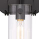 Pilaster LED 24.25 inch Matte Black Bath Vanity Light Wall Light