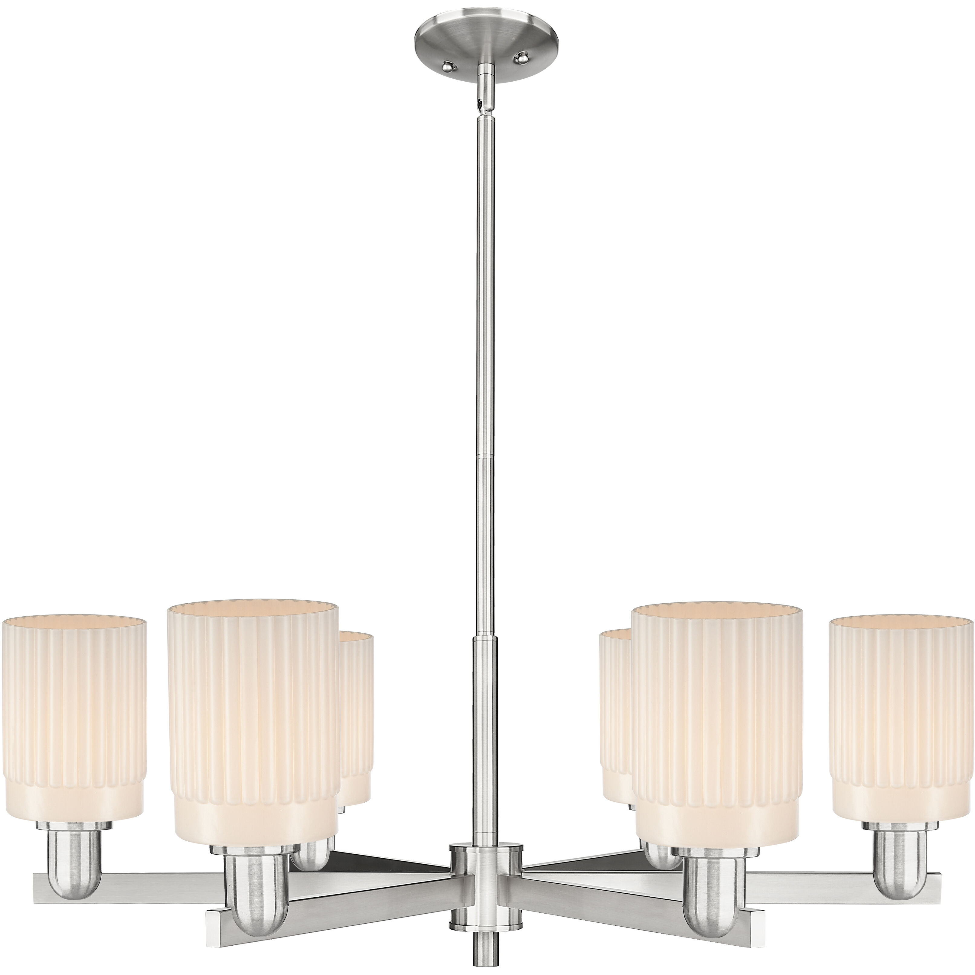 Arcadia Hadley 6 Light 34.25 inch Chandelier