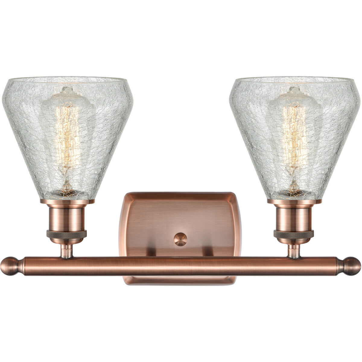 Ballston Conesus LED 16 inch Antique Copper Bath Vanity Light Wall Light, Ballston