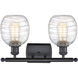 Ballston Belfast 2 Light 16 inch Matte Black Bath Vanity Light Wall Light