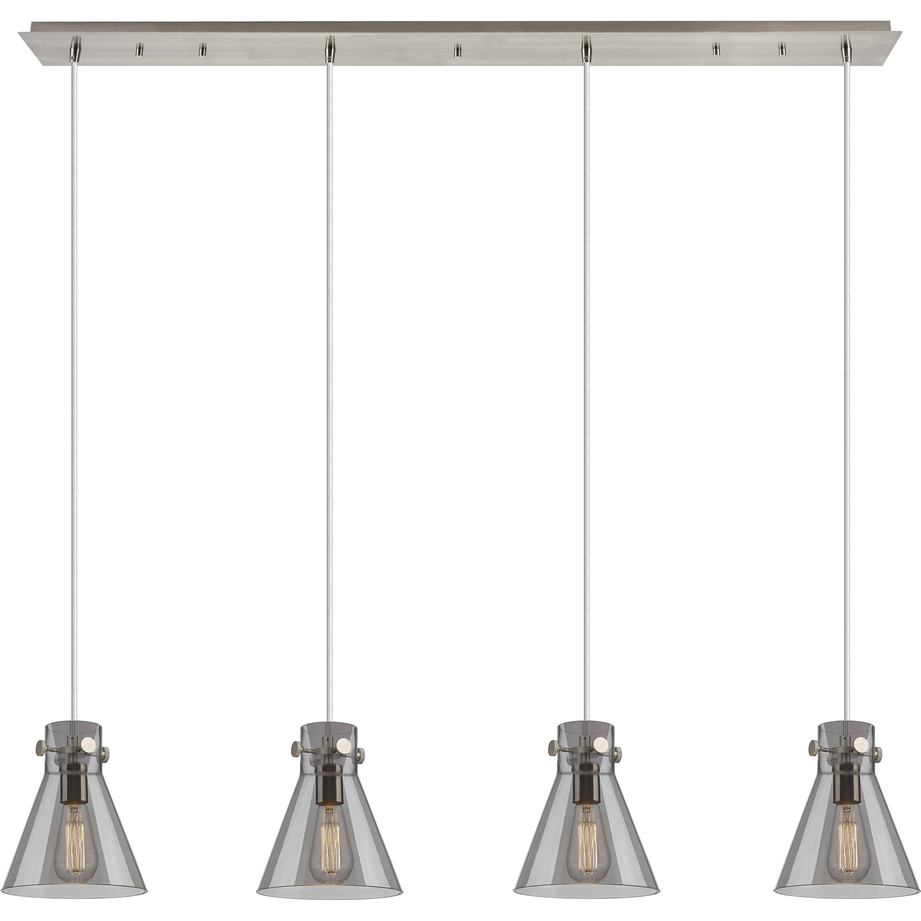 Newton Cone 4 Light 51.75 inch Island Light