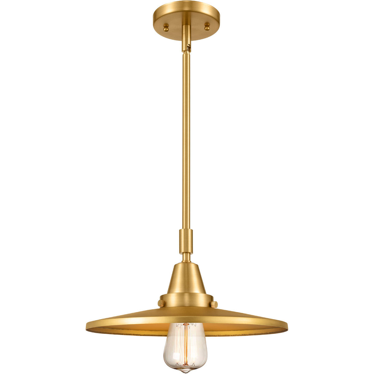 Franklin Restoration Appalachian LED 12 inch Antique Copper Mini Pendant Ceiling Light