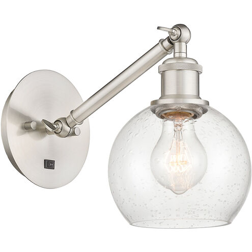 Ballston Athens 1 Light 6 inch Brushed Satin Nickel Sconce Wall Light