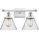 Ballston Large Cone 2 Light 16.00 inch Bathroom Vanity Light