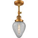 Franklin Restoration Geneseo 1 Light 7 inch Brushed Brass Sconce Wall Light, Franklin Restoration