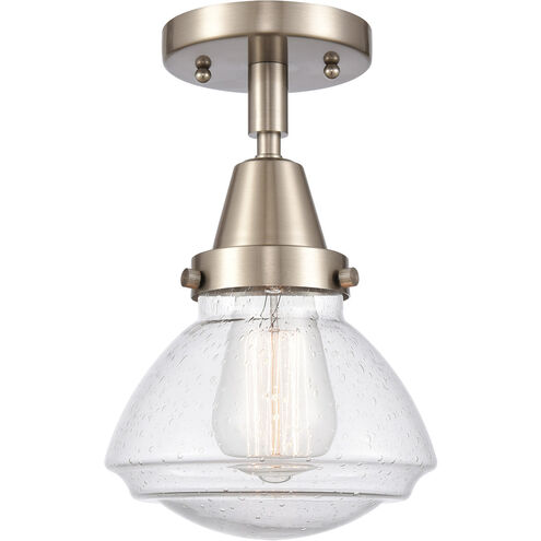 Franklin Restoration Olean 1 Light 6.75 inch Flush Mount