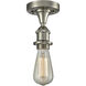Edison Bare Bulb 1 Light 2.00 inch Semi-Flush Mount