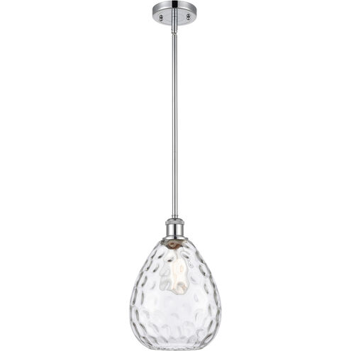 Ballston Large Waverly 1 Light 8 inch Polished Chrome Pendant Ceiling Light, Ballston