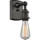 Ballston Bare Bulb 1 Light 5 inch Oil Rubbed Bronze Sconce Wall Light, Ballston