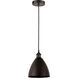 Edison Dome LED 8 inch Oil Rubbed Bronze Mini Pendant Ceiling Light