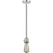 Franklin Restoration Beacon LED 6 inch Polished Nickel Mini Pendant Ceiling Light in Matte White