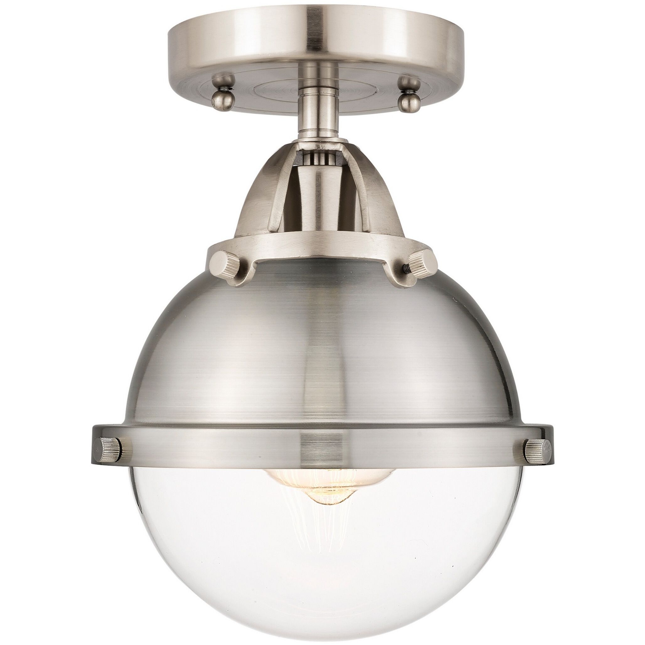 Nouveau 2 Hampden 1 Light 7.25 inch Semi-Flush Mount