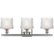 Ballston Niagra LED 26 inch Brushed Satin Nickel Bath Vanity Light Wall Light, Ballston
