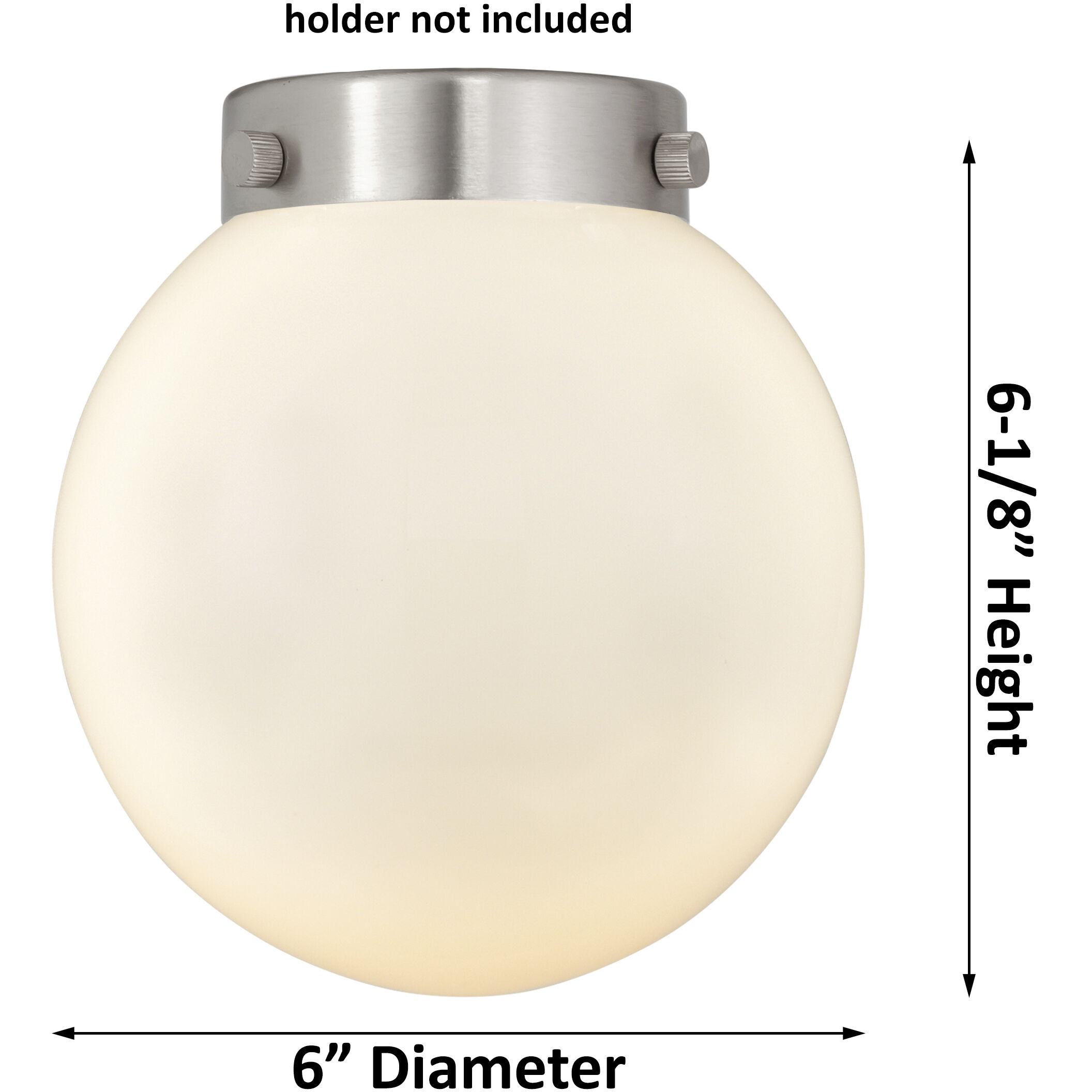 Ballston Beacon Cased Matte White Glass, Ballston