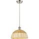 Ballston Bristol Natural II 1 Light 11.75 inch Mini Pendant