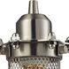 Austere Quincy Hall 1 Light 5 inch Brushed Satin Nickel Mini Pendant Ceiling Light in Incandescent, Austere