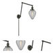 Geneseo 30 inch 60.00 watt Oil Rubbed Bronze Swing Arm Wall Light, Franklin Restoration
