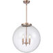 Franklin Restoration Beacon LED 18 inch Antique Copper Statement Pendant Ceiling Light in Seedy