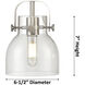 Pilaster II Bell 2 Light 17 inch Matte Black Bath Vanity Light Wall Light in Plated Smoke Glass