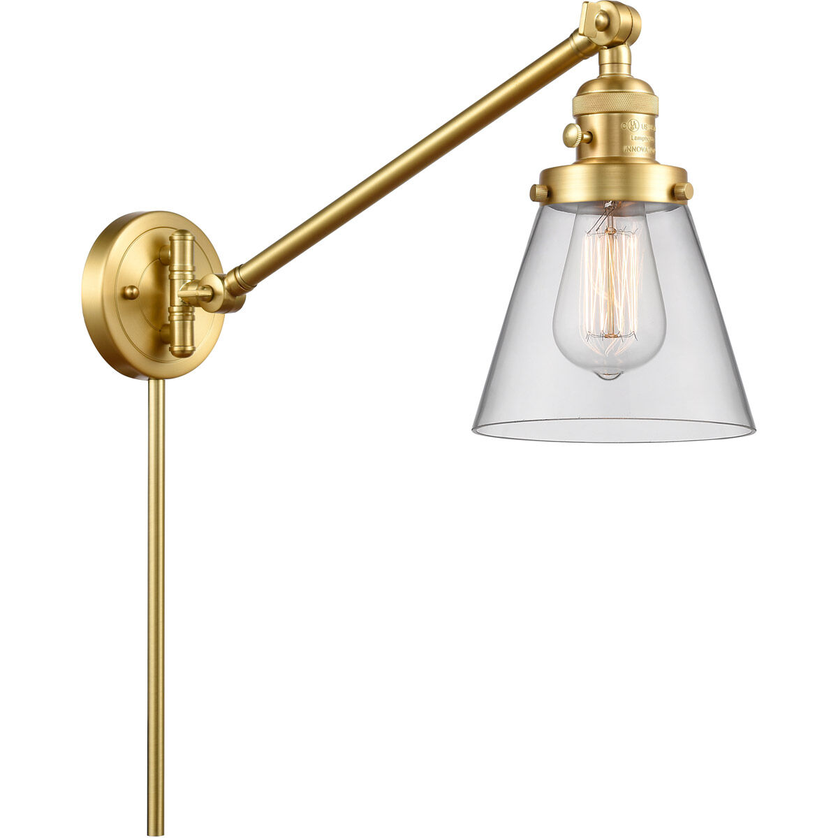 Chrome swing arm sconce deals