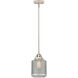 Nouveau 2 Stanton LED 6 inch Polished Nickel Mini Pendant Ceiling Light