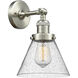 Franklin Restoration Large Cone 1 Light 7.75 inch Semi-Flush Mount