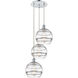Ballston Rochester 3 Light 16.5 inch Polished Chrome Cord Hung Multi Pendant Ceiling Light