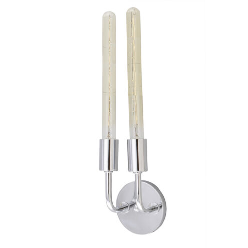 Auralume Karima LED 4.63 inch Polished Chrome Sconce Wall Light