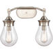 Genesis LED 18.25 inch Satin Nickel Bath Vanity Light Wall Light