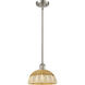 Ballston Bristol Natural II 1 Light 9.00 inch Mini Pendant