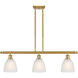 Ballston Castile 3 Light 36.00 inch Island Light
