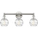 Athens Deco Swirl 3 Light 24.00 inch Bathroom Vanity Light