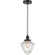 Edison Bullet 1 Light 8 inch Matte Black Mini Pendant Ceiling Light
