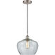 Edison Fenton 1 Light 11 inch Brushed Satin Nickel Mini Pendant Ceiling Light
