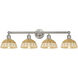 Edison Bristol Natural II 4 Light 35.00 inch Bathroom Vanity Light