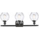 Ballston Small Waverly 3 Light 26 inch Oil Rubbed Bronze Bath Vanity Light Wall Light, Ballston