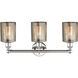 Cobbleskill 3 Light 23 inch Polished Nickel and Mercury Bath Vanity Light Wall Light