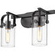 Pilaster LED 14.88 inch Matte Black Bath Vanity Light Wall Light