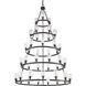 Ballston Saloon 45 Light 60.00 inch Chandelier