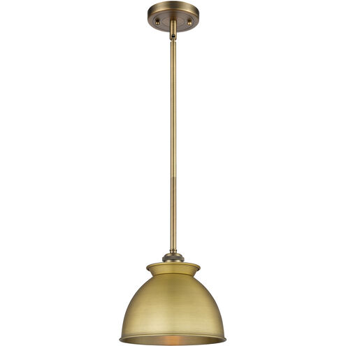Adirondack 1 Light 8.13 inch Brushed Brass Mini Pendant Ceiling Light